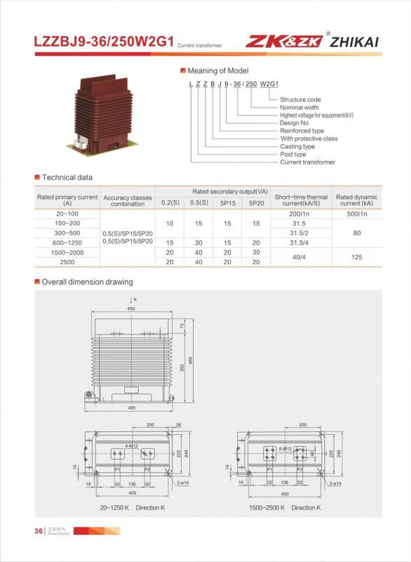 33kv current transformer