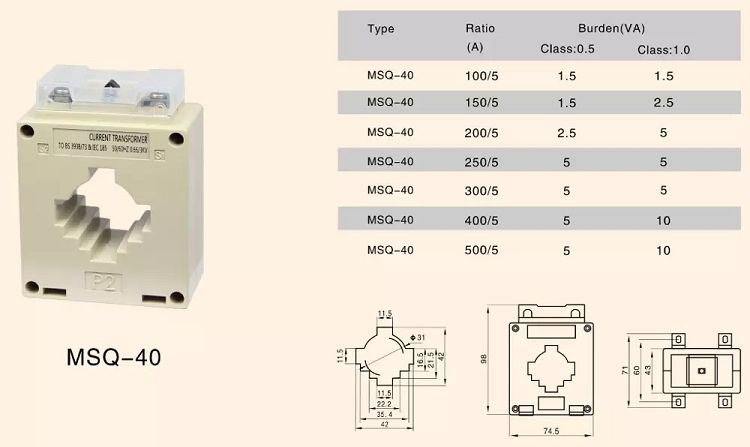 wound primary current transformer 4