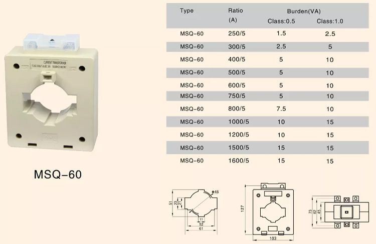 wound primary current transformer 5