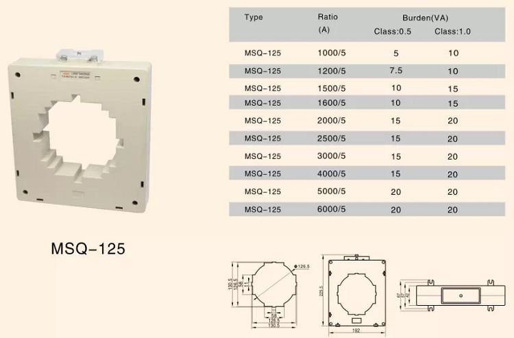 wound primary current transformer 8