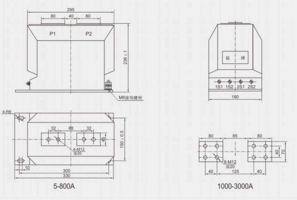 medium voltage cast resin current transformer